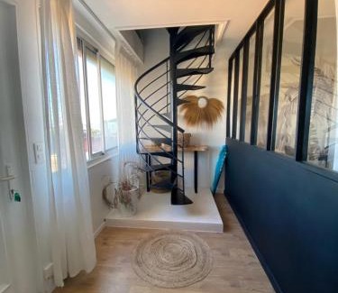 Palavas-les-Flots Apartamento | Duplex Lumineux- Vue Canal- Centreville- 6pers