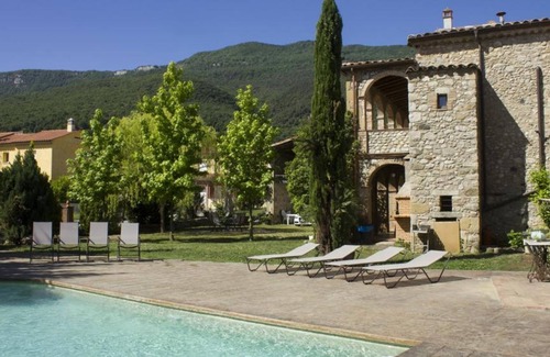 Les Planes d'Hostoles Apartamento | Dúplex con vistas a la piscina