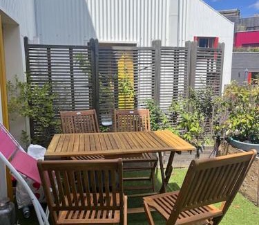 L'Ile-Saint-Denis Apartamento | Duplex-pied du village JO paris
