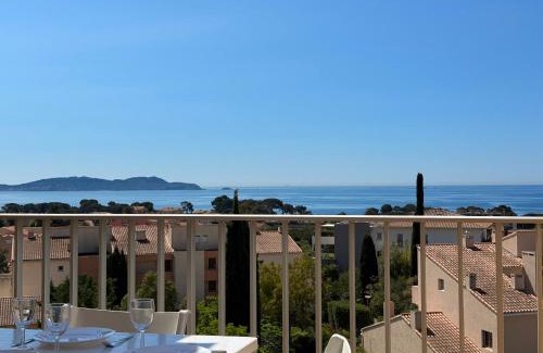 Carqueiranne Apartamento | Duplex - Piscine - Terrasse Vue Mer