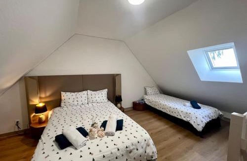 Kergouric Apartamento | Duplex 'Raguenez 13', 2,5km plages Port Manec'h Domaine de Kertreguier