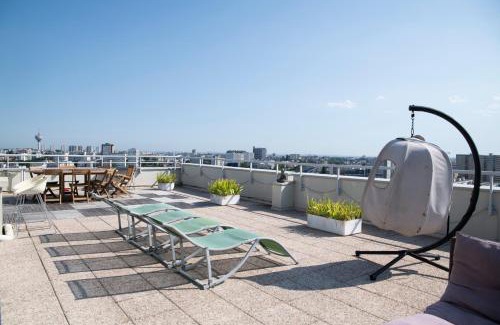 Bagnolet Apartamento | Duplex rooftop vue Tour Eiffel