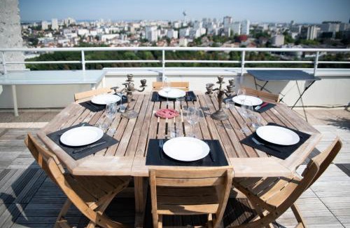 Bagnolet Apartamento | Duplex rooftop vue Tour Eiffel