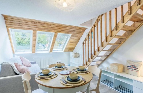 Vielle-Aure Apartamento | Duplex T2 rénové pour 4 personnes à Vielle-Aure avec parking privé et navette gratuite - FR-1-296-487