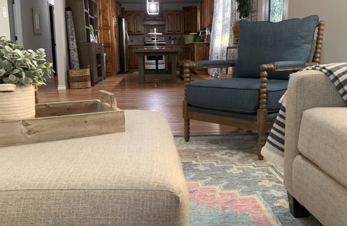 Durant Casa | Casa Durant 4BDR / 56 acres a menos de 1/2 milla / Choctaw Casino / Fire Pit, Cornhole