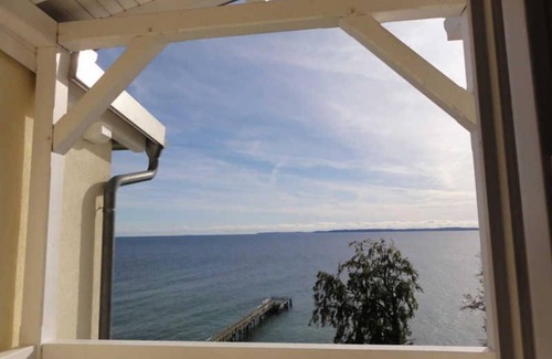 Sassnitz Casa | DZ 18. Komfort mit Meerblick und Balkon - Hotel Garni Meeresgruß