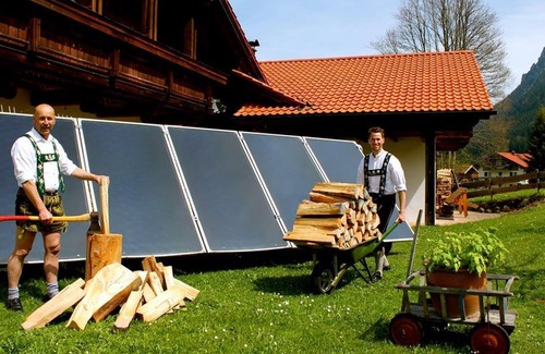 Unterjoch Apartamento | DZ Hotzen - Landhaus Alpenstern