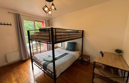 Bagneux Apartamento | E - LOFT 10 min PARIS PARC EXPOS/2 chambres/6 lits