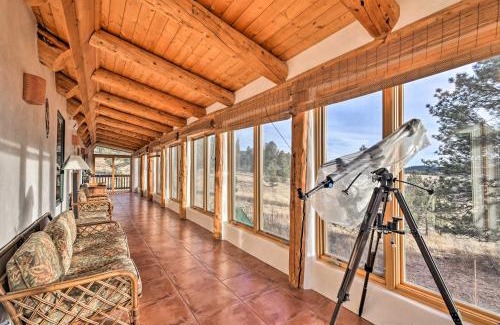 Cimarron Casa | Eagle Nest Home with Hot Tub and Views - 5 Min to Lake