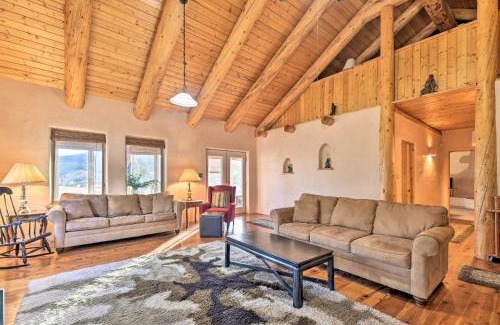 Cimarron Casa | Eagle Nest Home with Hot Tub and Views - 5 Min to Lake