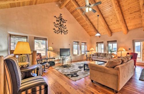 Cimarron Casa | Eagle Nest Home with Hot Tub and Views - 5 Min to Lake