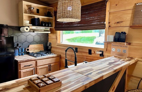 Flat Rock Cabina | Eagle's Nest Jacuzzi Pet Friendly Mtn Views