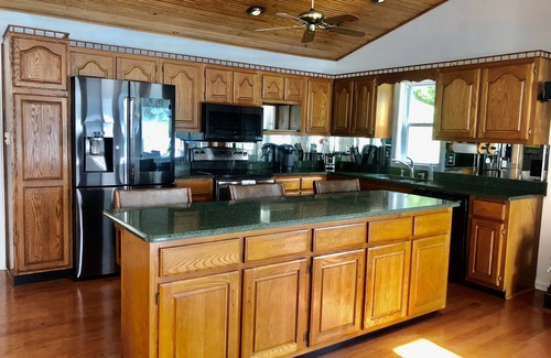 La Follette Casa | East Norris Point Breathtaking Lake View with Private Dock in Year Around Water