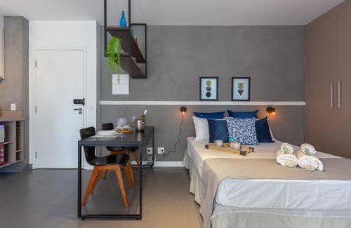 Campo Belo Apartamento | Easy Star- Charmoso Studio ao lado do Aeroporto de Congonhas - DA01H