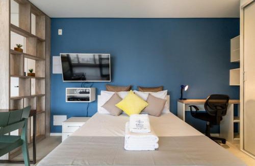 Campo Belo Apartamento | Easy Star - Studio encantador ao lado Aero - LJ01H