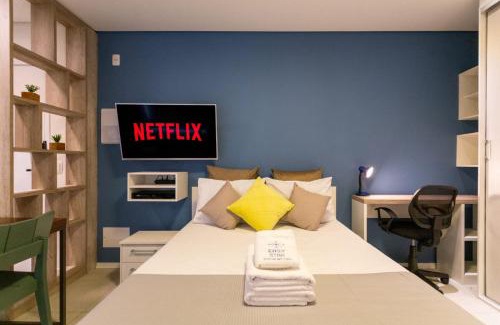 Campo Belo Apartamento | Easy Star - Studio encantador ao lado Aero - LJ01H