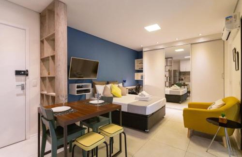 Campo Belo Apartamento | Easy Star - Studio encantador ao lado Aero - LJ01H