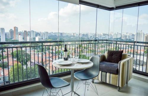 Campo Belo Apartamento | Easy Star - Studio Iluminado e com Vista, ao lado do Aeroporto - PN02G