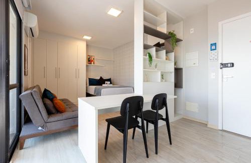 Campo Belo Apartamento | Easy Star - Studio vista livre no Campo Belo - UO03H