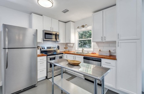 Demere Park Casa | Easy walk to the Beach! Completely Renovated Beach Escape! Private Backyard!