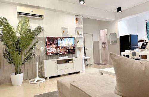 Manoc-Manoc Apartamento | Easy White Beach Access, with Kitchen, Dining and Living Room, Perfect for Groups and Family