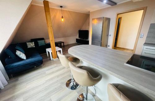 Bad Oeynhausen Apartamento | EasyStay#3 Comfort Suite Ferienwohnung in Kliniknähe mit Boxspringbett & Netflix