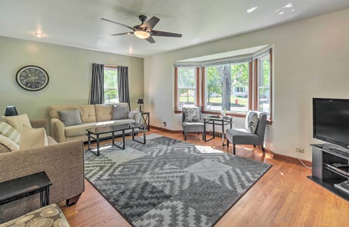 Eau Claire Casa | Eau Claire Home w/ Fire Pit < 2 Mi to Dtwn!