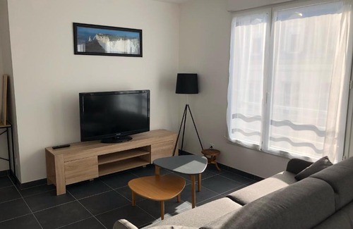 Le Havre Apartamento | Echappée mer - 4 pers - Parking privé - Ascenseur - 60m2