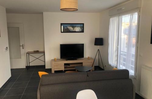 Le Havre Apartamento | Echappée mer - 4 pers - Parking privé - Ascenseur - 60m2