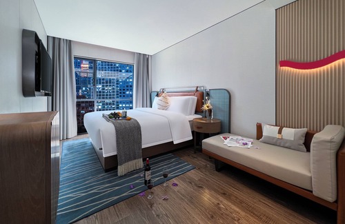 Yuexiu Hotel | Echarm Hotel - Guangzhou Jinrongcheng Dongpu Subway Station