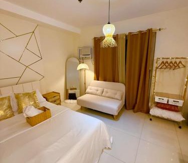 Mandaue Apartamento | Eclectic Haven at Bamboo Bay Cebu - Cozy 1Bedroom and Studio near SM City , IT Park and Ayala Mall - NO PARKING