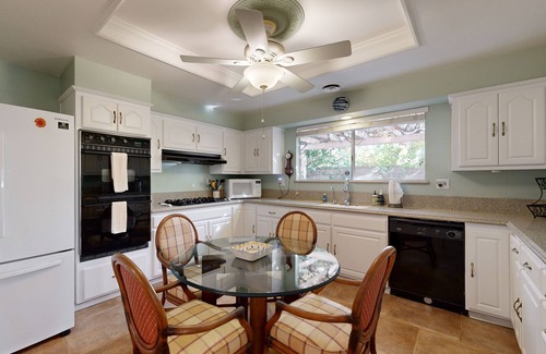 Deep Well Ranch Casa | Eclectic mid-century, dog-friendly home with private pool, yard & gas grill