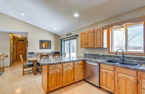 Cadott Casa | Eclectic & Spacious Cadott Getaway w/ Water View