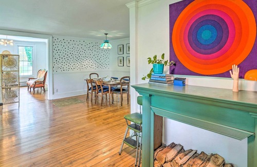 Troy Casa | Eclectic Troy Home w/ Hot Tub - Pet Friendly!
