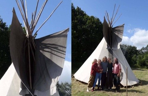 Totnes Cabina | Eco Project Tipi at Permaculture Land