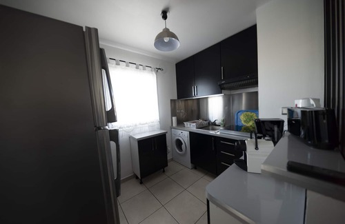 Carosse Apartamento | EDEN APPT, T2 de pie 4 personas, piscina, vista al mar, St Gilles