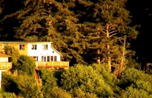 Netarts Cabaña | Edens Garden Cottage, en el Refugio de Vida Silvestre de las Islas Oregon: Internet, Piano