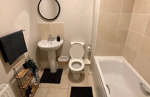 Cathedral Quarter Apartamento | Apartamento-Confortable-Baño con bañera-Edward St