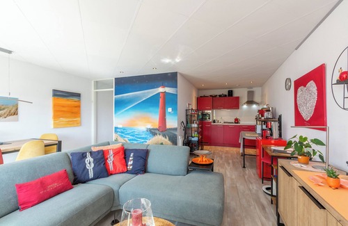 Julianadorp aan zee Apartamento | Een Appartement dat Sfeervol is Ingericht Voor 4 Personen