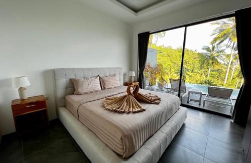 Hua Thanon Villa | Effet Mer, villa G 3 chambres, piscine et vue mer