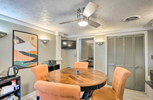 Greenville Apartamento | Efficiency Apt: Shared Conference Room, Patio