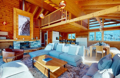 Veysonnaz Chalet De Esquí | Egg SAUNA & LUXURY chalet 16 pers
