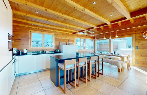 Veysonnaz Chalet De Esquí | Egg SAUNA & LUXURY chalet 16 pers