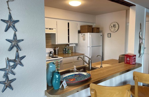 Matagorda Condominio | Egrets' Landing 2-bedroom 2-Bath Coastal Condo Minutes from Beach Entrance