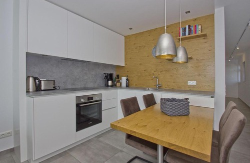 Middelhagen Apartamento | eigene Sauna, moderne Ferienwohnung in Wassernähe mit Meerblick - Ferienwohnung Heimathafen, gratis Nutzung vom AHOI Erlebnisbad und Sauna in Sellin