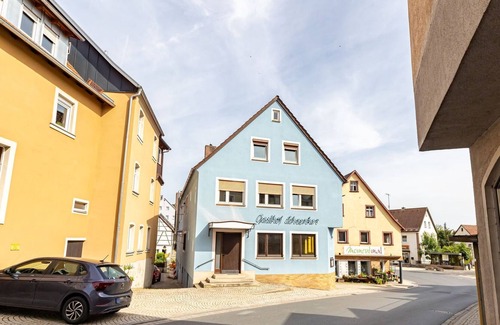 Hollfeld Casa | Einzelzimmer mit Großem Bett - Zi. 3 - Gasthof Schrenker