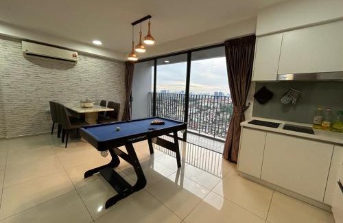 Taman Mutiara Apartamento | eko cheras kid's friendly 3 bedroom washing machines WI-FI