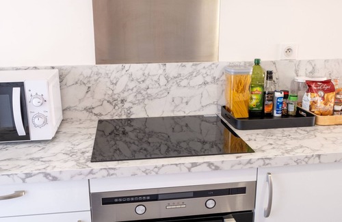 Cros-de-Cagnes Apartamento | Elégant 3 Pièces au Cros de Cagnes, Parking Gratuit, à 5 Minutes des Plages