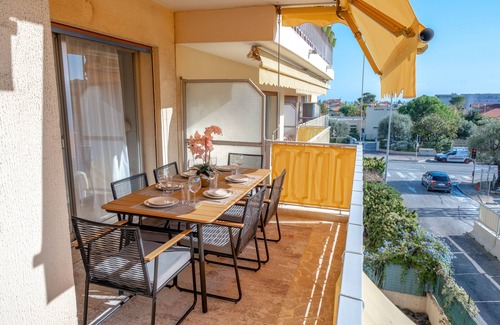 Cros-de-Cagnes Apartamento | Elégant 3 Pièces au Cros de Cagnes, Parking Gratuit, à 5 Minutes des Plages