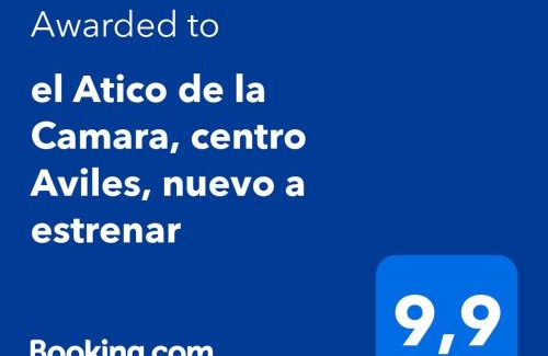 Aviles Apartamento | el Atico de la Camara, centro Aviles, nuevo a estrenar